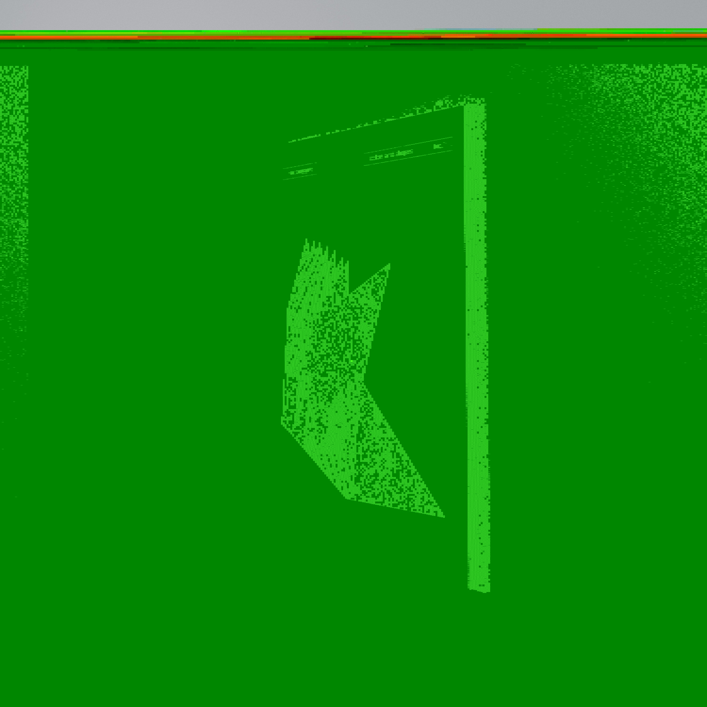 HOT POLYGON Quadro em tela vertical