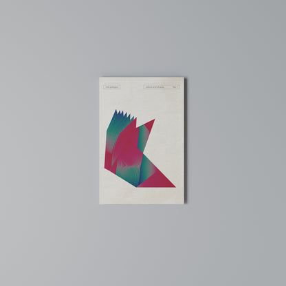 HOT POLYGON Quadro em tela vertical