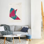 HOT POLYGON Poster Vertical Autocolante