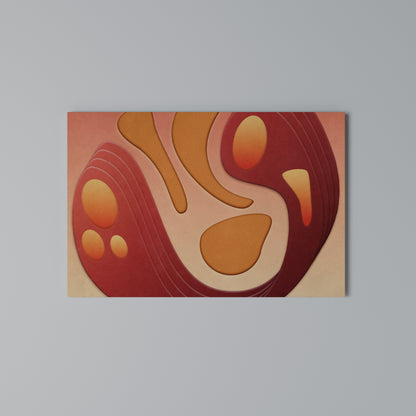IMMERSION STRUCTURE Horizontal Canvas Print
