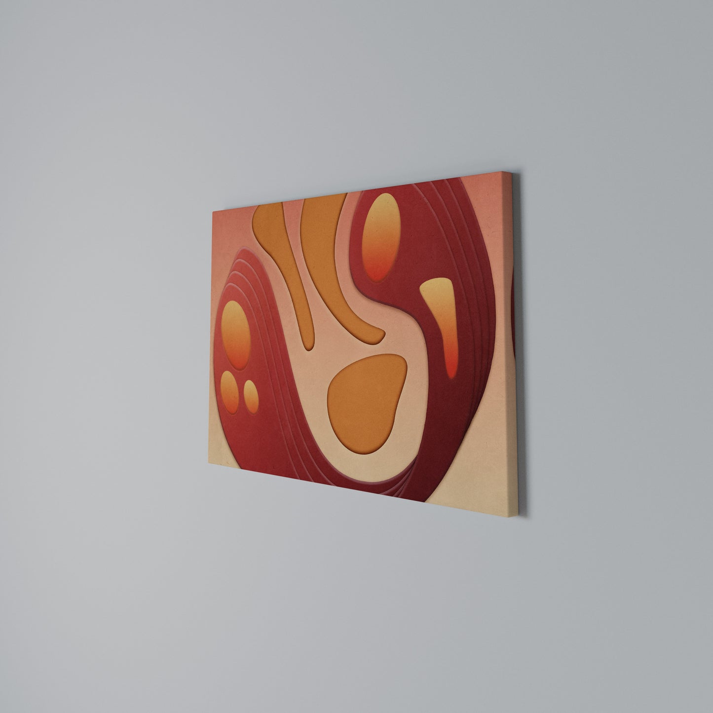 IMMERSION STRUCTURE Horizontal Canvas Print