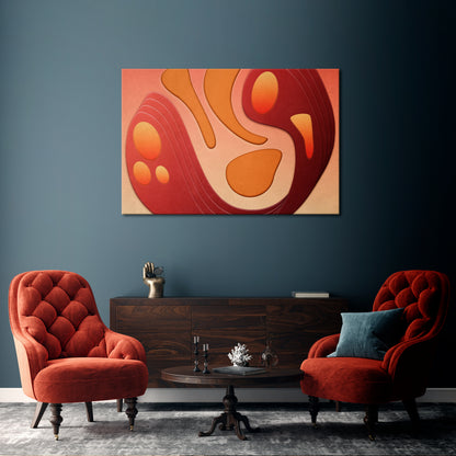 IMMERSION STRUCTURE Horizontal Canvas Print