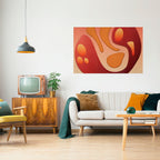 IMMERSION STRUCTURE Peel and Stick Horizontal Poster