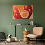 IMMERSION STRUCTURE Peel and Stick Horizontal Poster