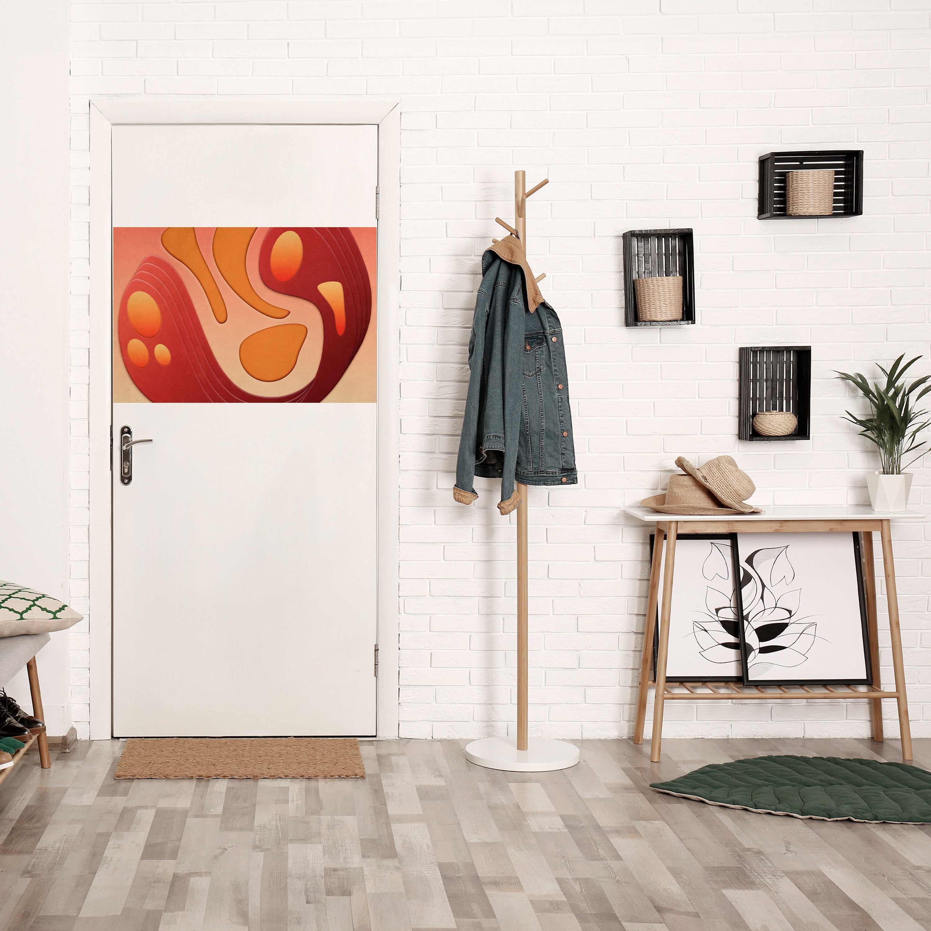 IMMERSION STRUCTURE Peel and Stick Horizontal Poster