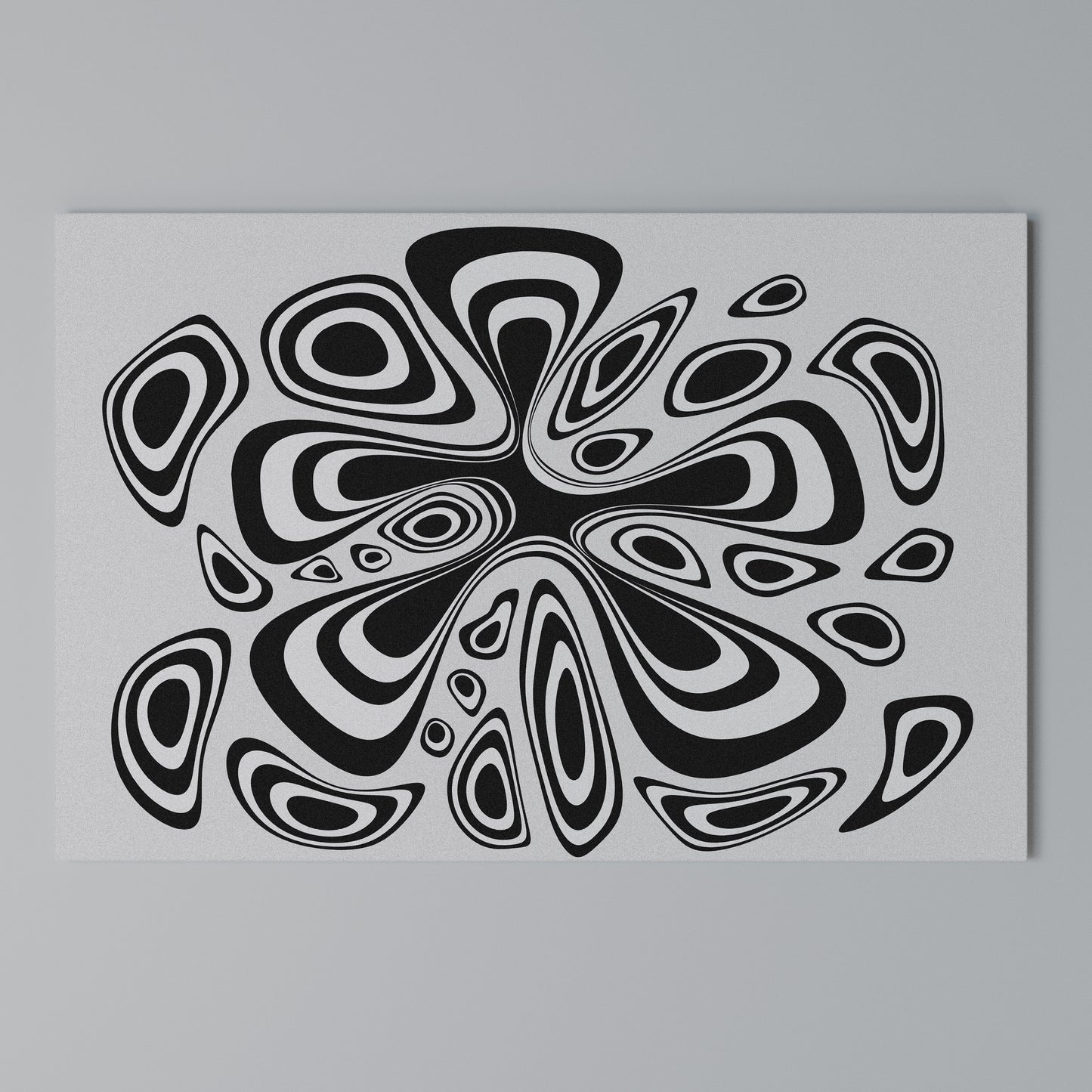 HIPNOTIZING BLOT Horizontal Canvas Print