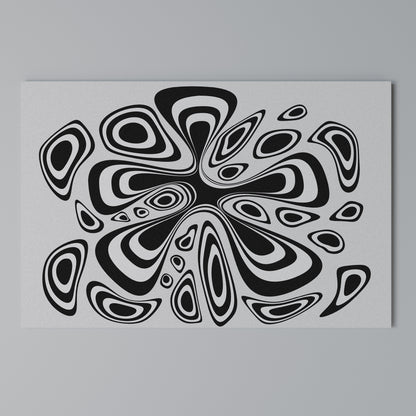 HIPNOTIZING BLOT Horizontal Canvas Print