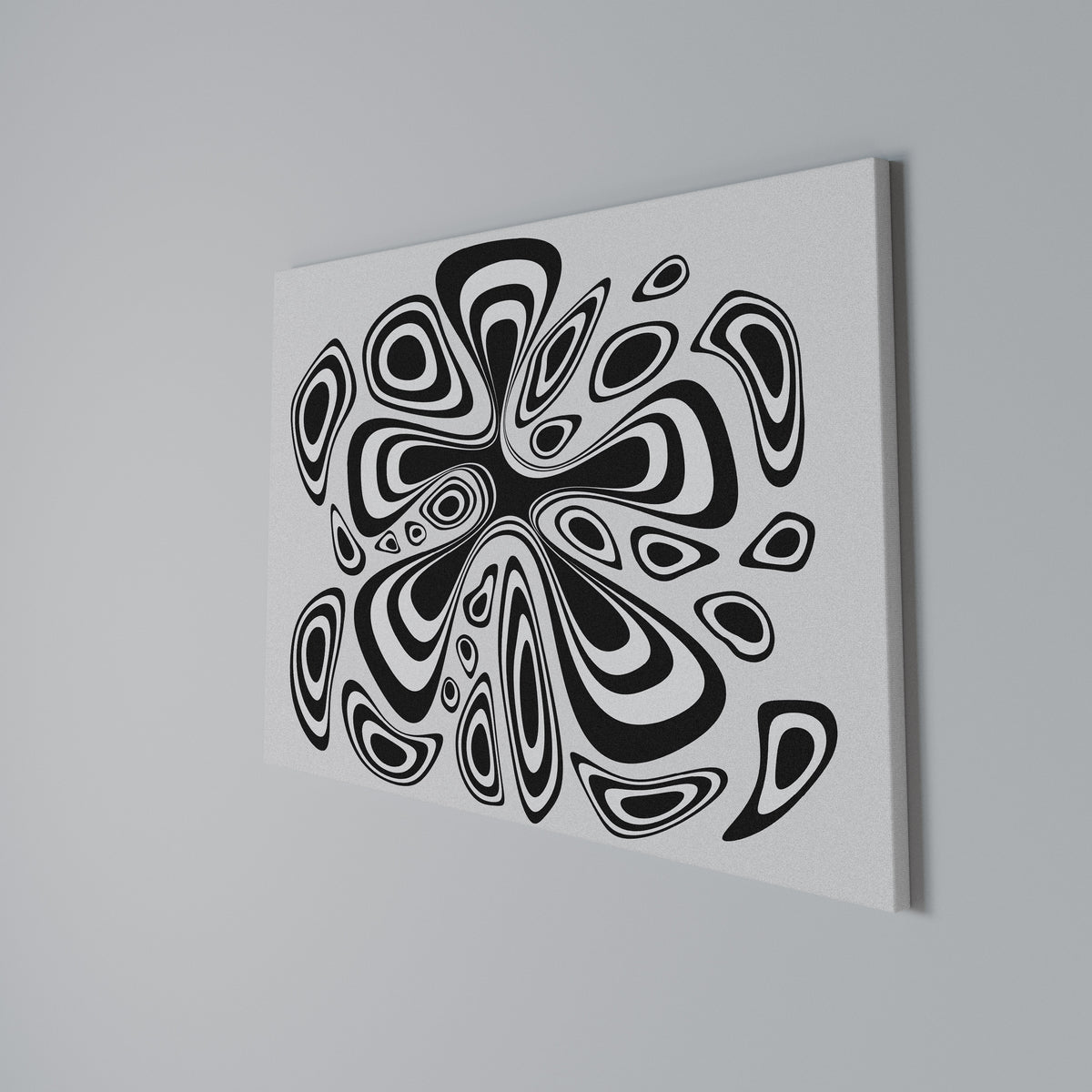 HIPNOTIZING BLOT Horizontal Canvas Print