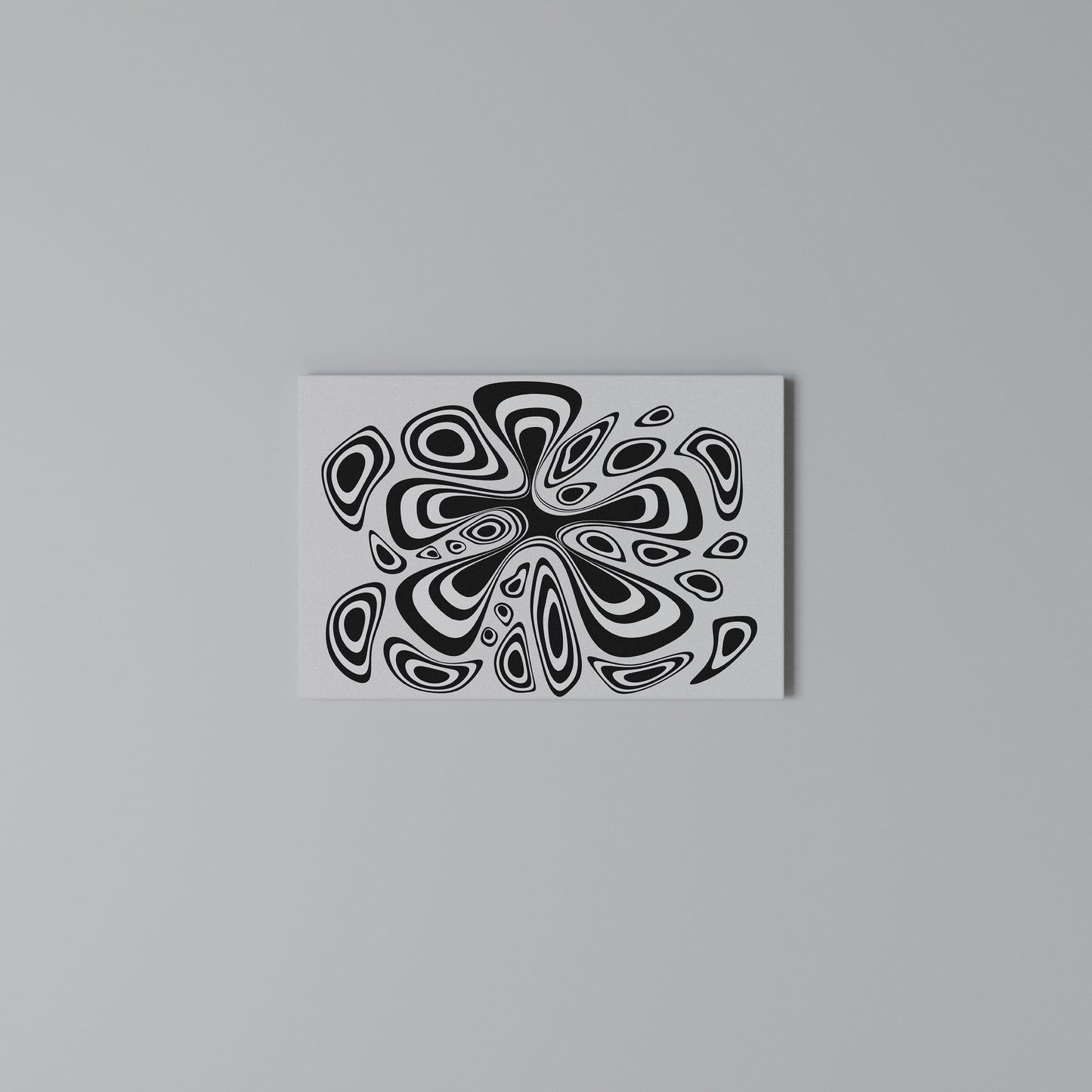 HIPNOTIZING BLOT Horizontal Canvas Print