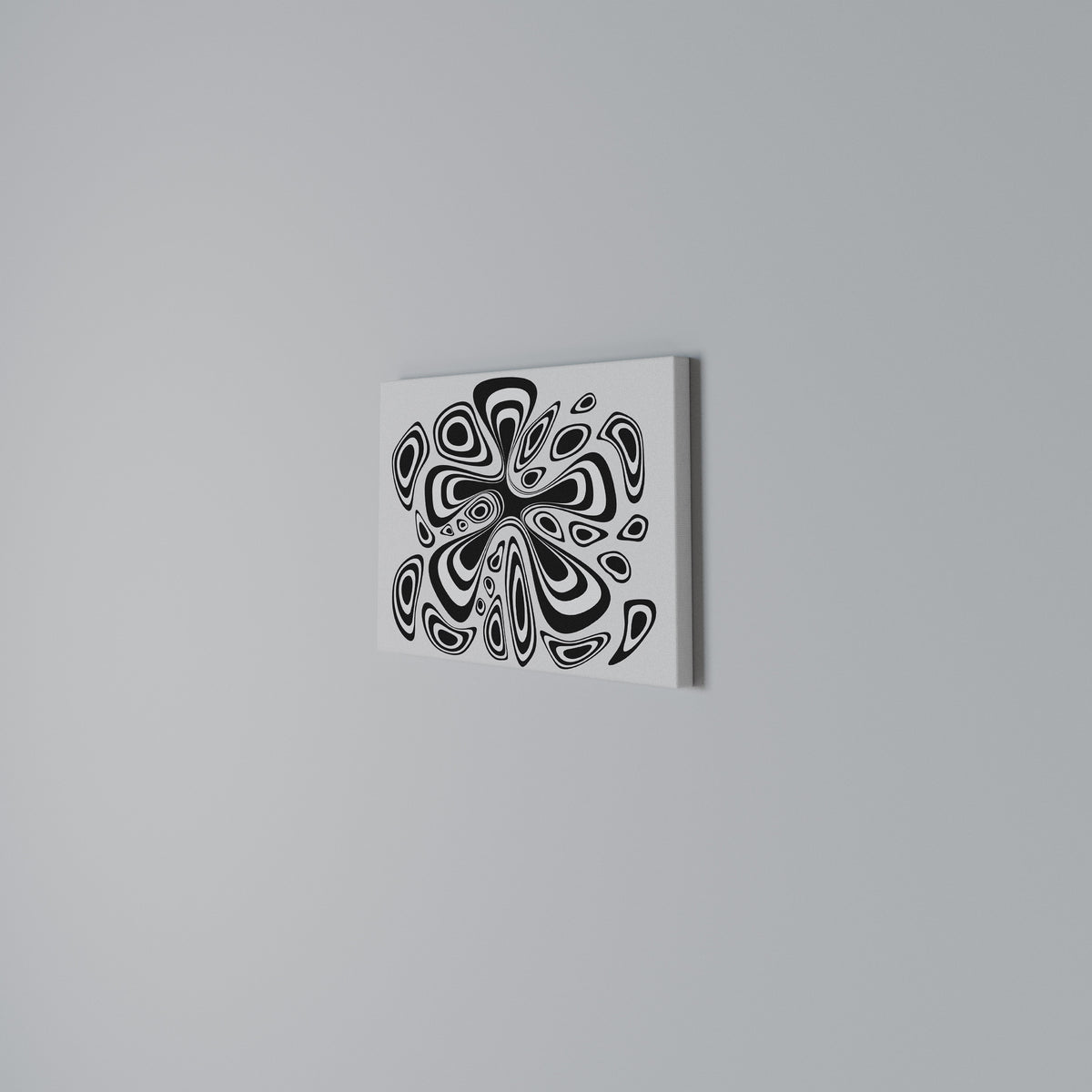 HIPNOTIZING BLOT Horizontal Canvas Print