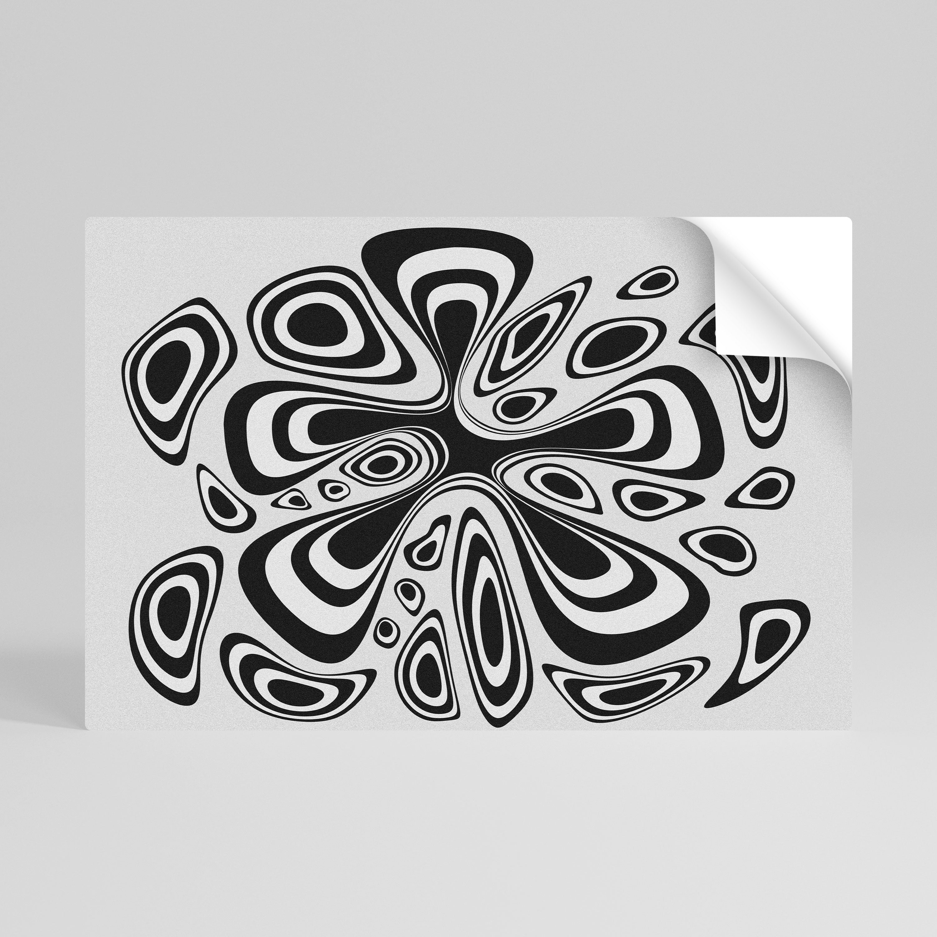 HIPNOTIZING BLOT Póster Autocolante Horizontal