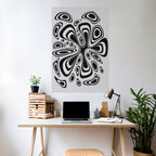 HIPNOTIZING BLOT Poster Vertical Autocolante