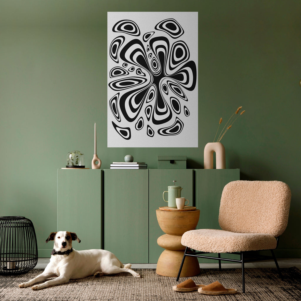 HIPNOTIZING BLOT Poster Vertical Autocolante