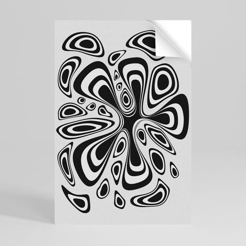 HIPNOTIZING BLOT Póster Autocolante Vertical