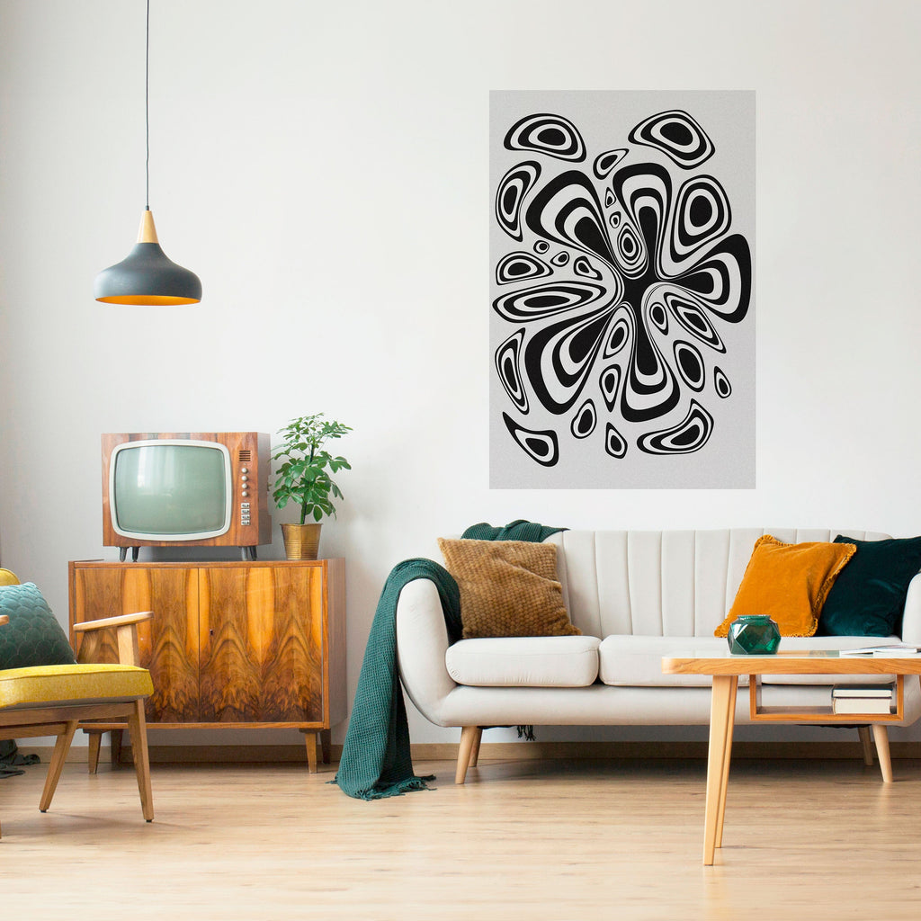 HIPNOTIZING BLOT Poster Vertical Autocolante