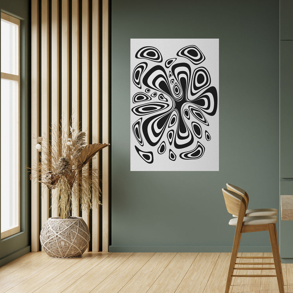 HIPNOTIZING BLOT Poster Vertical Autocolante