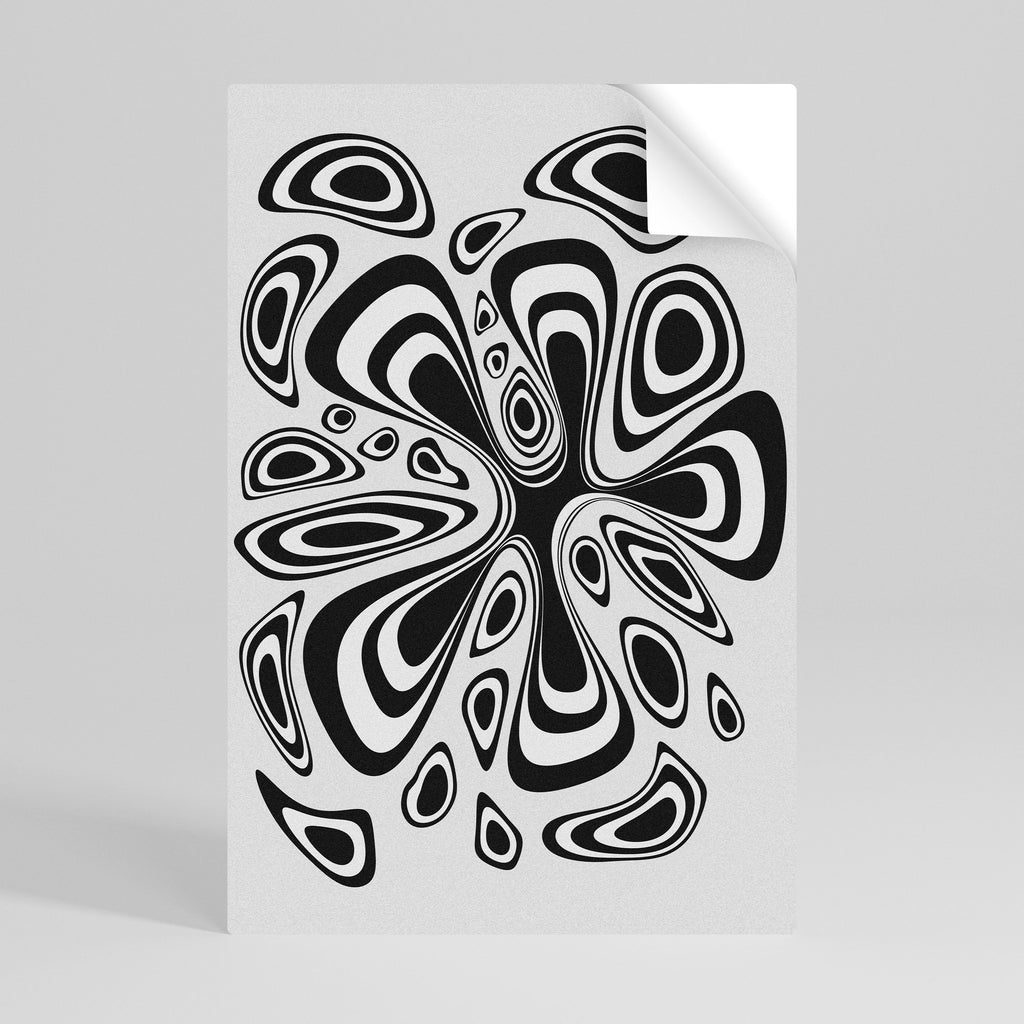 HIPNOTIZING BLOT Poster Vertical Autocolante