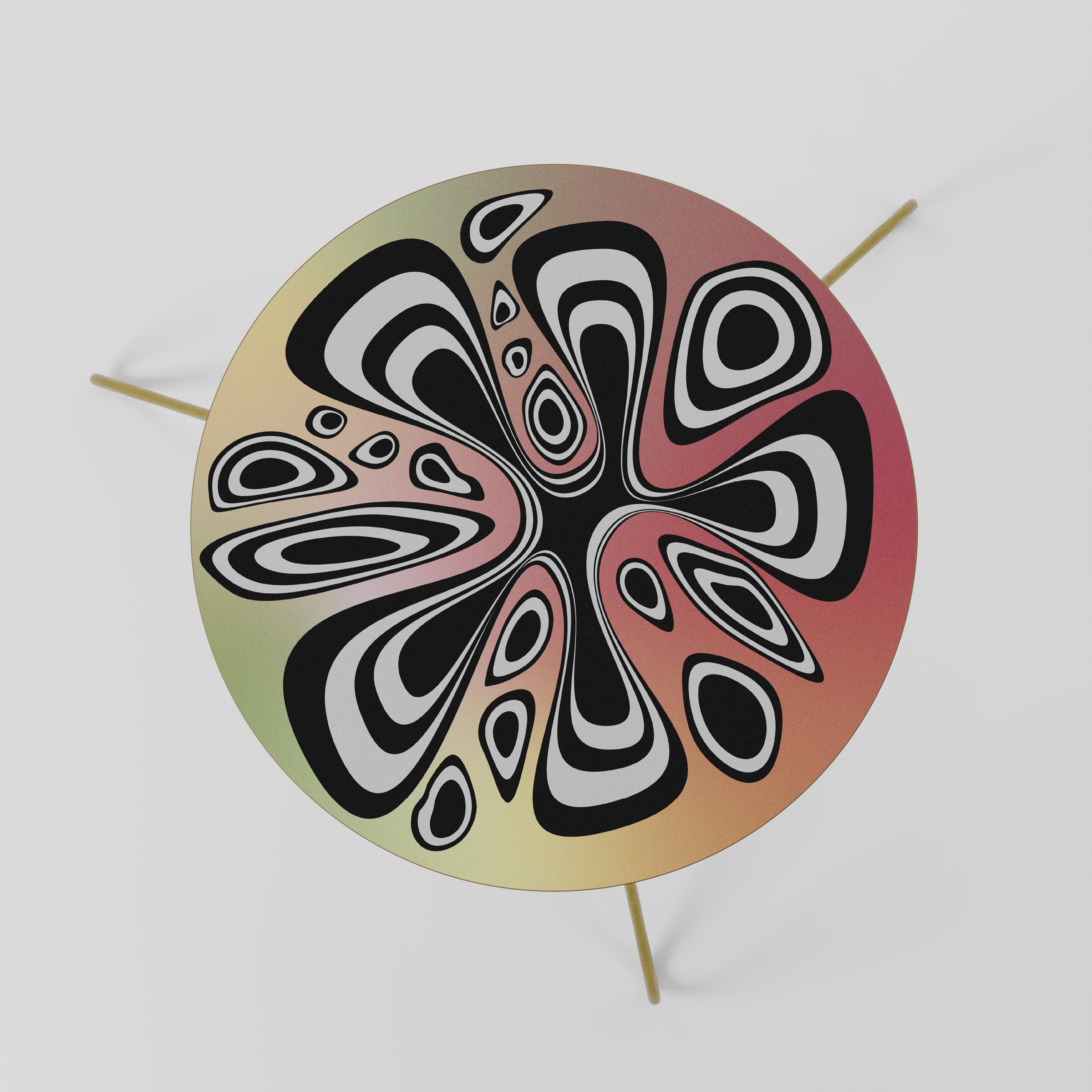 ILLUSIONARY SPLASH Mesa de Centro 60