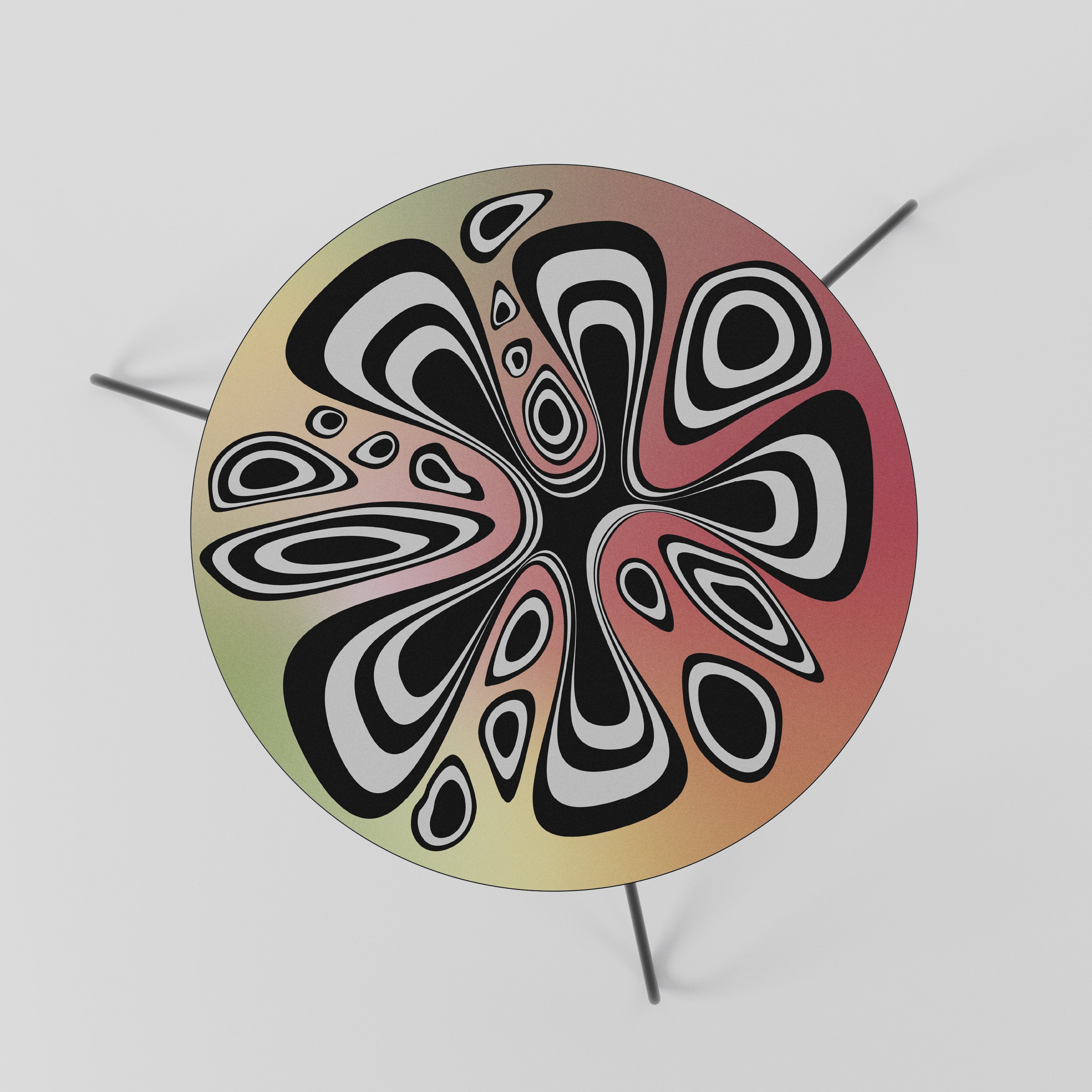 ILLUSIONARY SPLASH Mesa de Centro 60