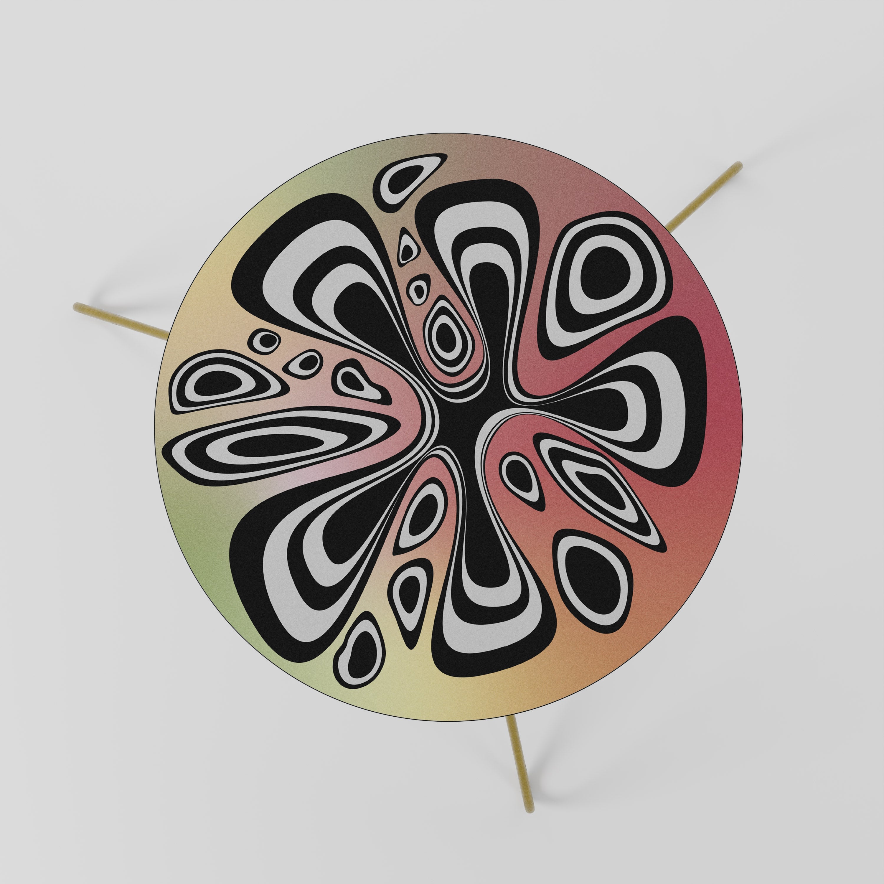 ILLUSIONARY SPLASH Mesa de Centro 60