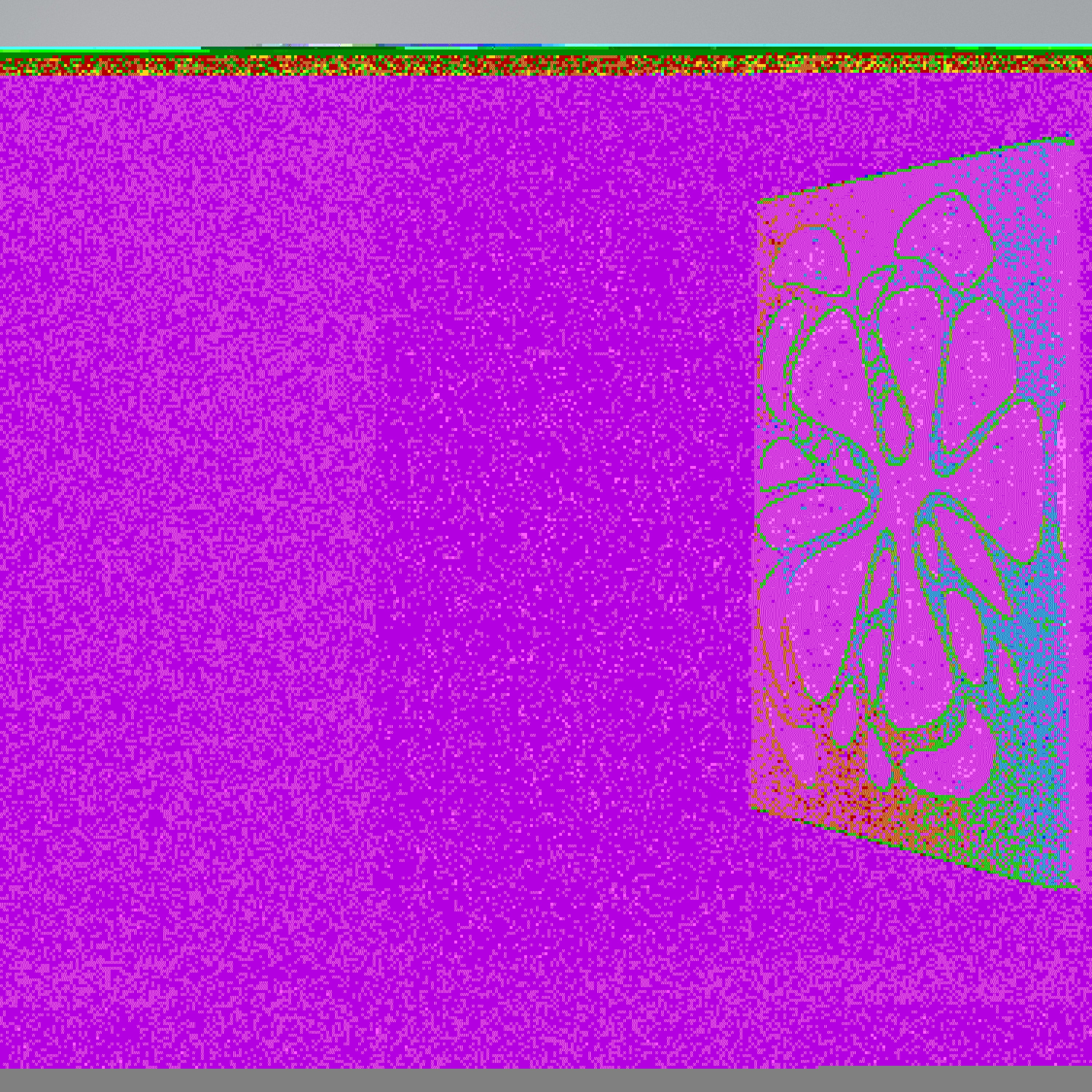 ILLUSIONARY SPLASH Quadro em tela vertical