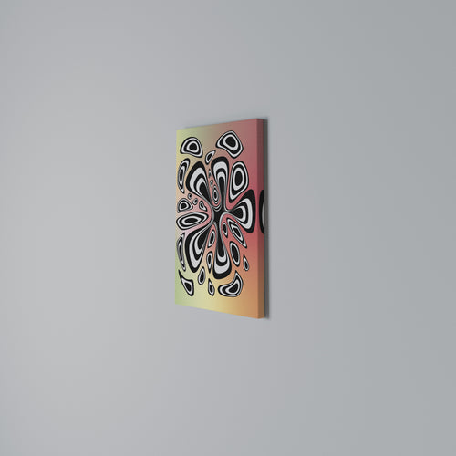 ILLUSIONARY SPLASH Quadro em tela vertical