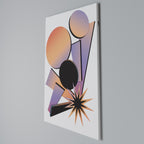ANGULAR ARTISTRY Quadro em tela vertical