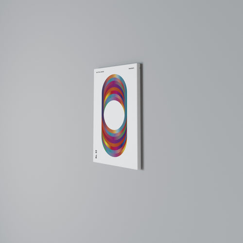 ELIPTICAL GRADIENTS Quadro em tela vertical