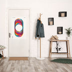 ELIPTICAL GRADIENTS Peel and Stick Vertical Poster