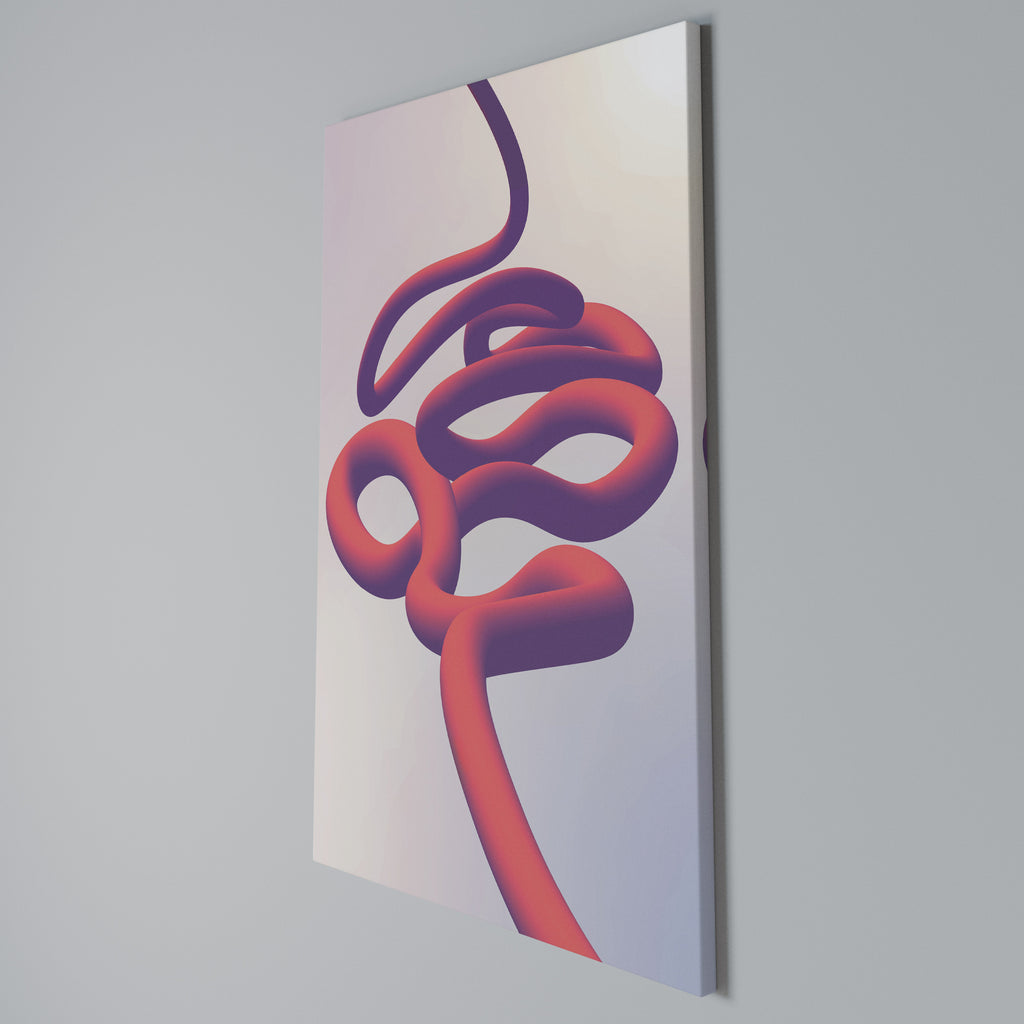 INFINITY WIRE Quadro em tela vertical