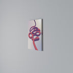 INFINITY WIRE Quadro em tela vertical