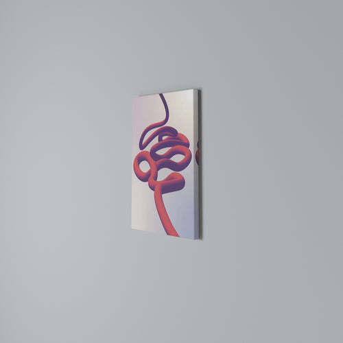 INFINITY WIRE Quadro em tela vertical