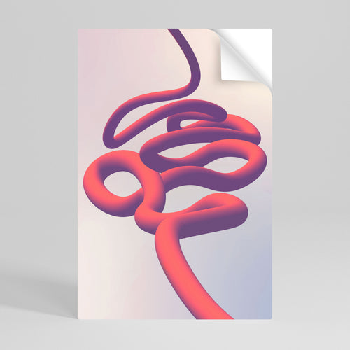 INFINITY WIRE Póster Autocolante Vertical