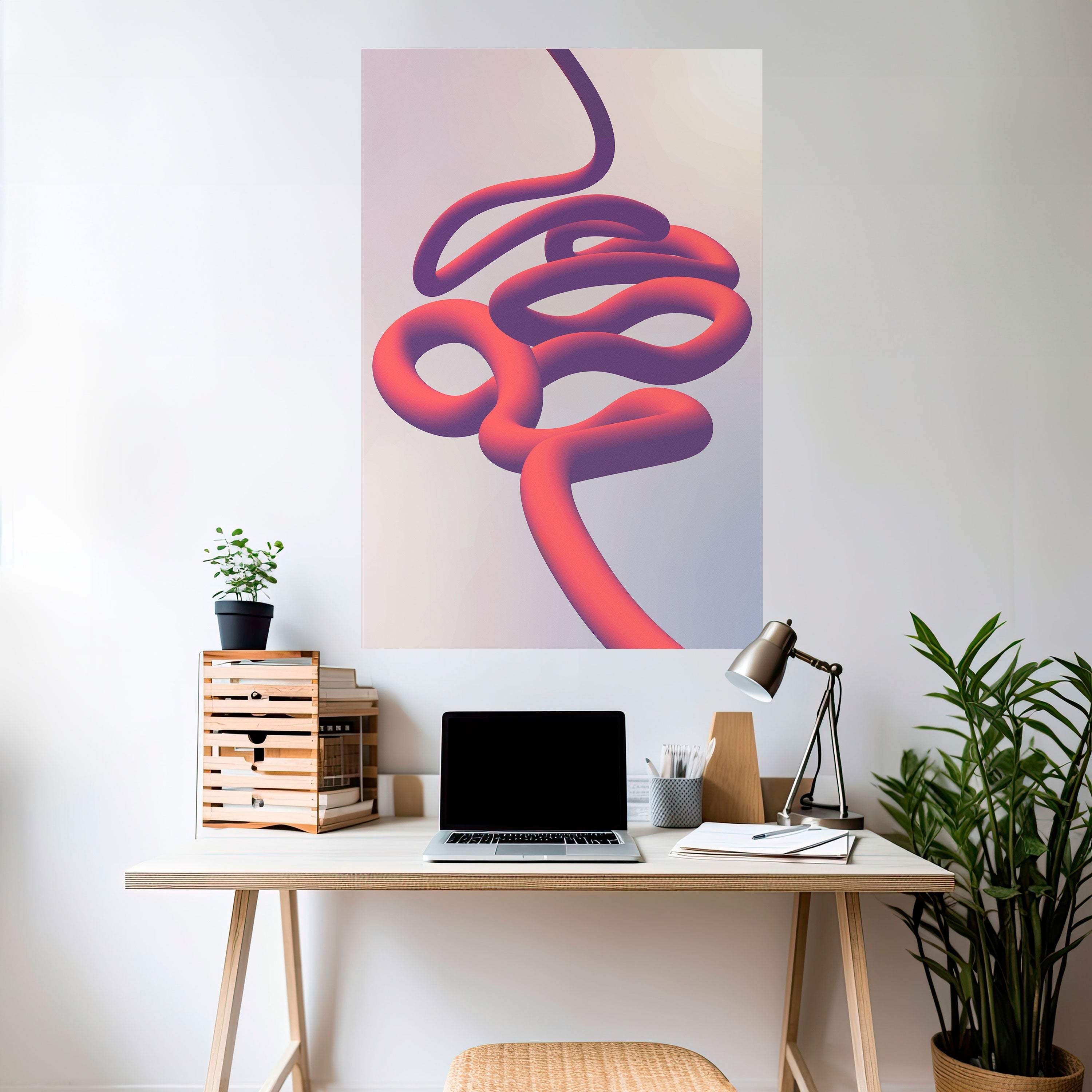 INFINITY WIRE Poster Vertical Autocolante