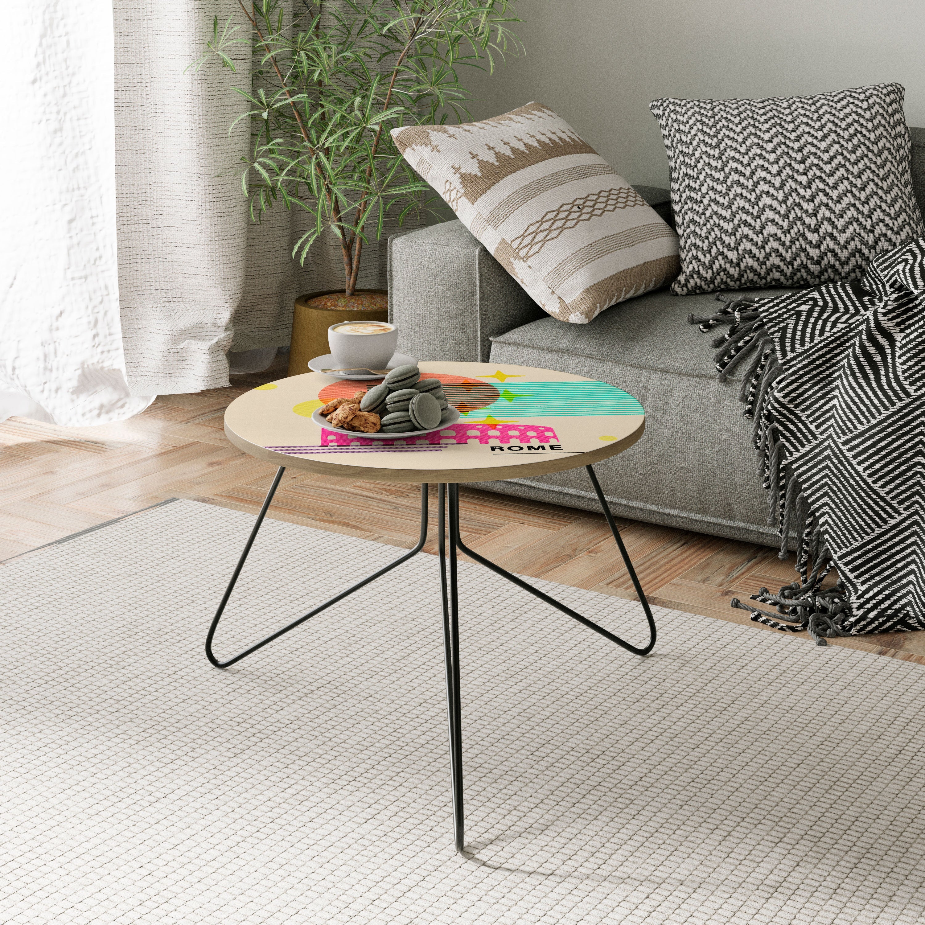 ROMAN SPARKLE Mesa de Centro 60