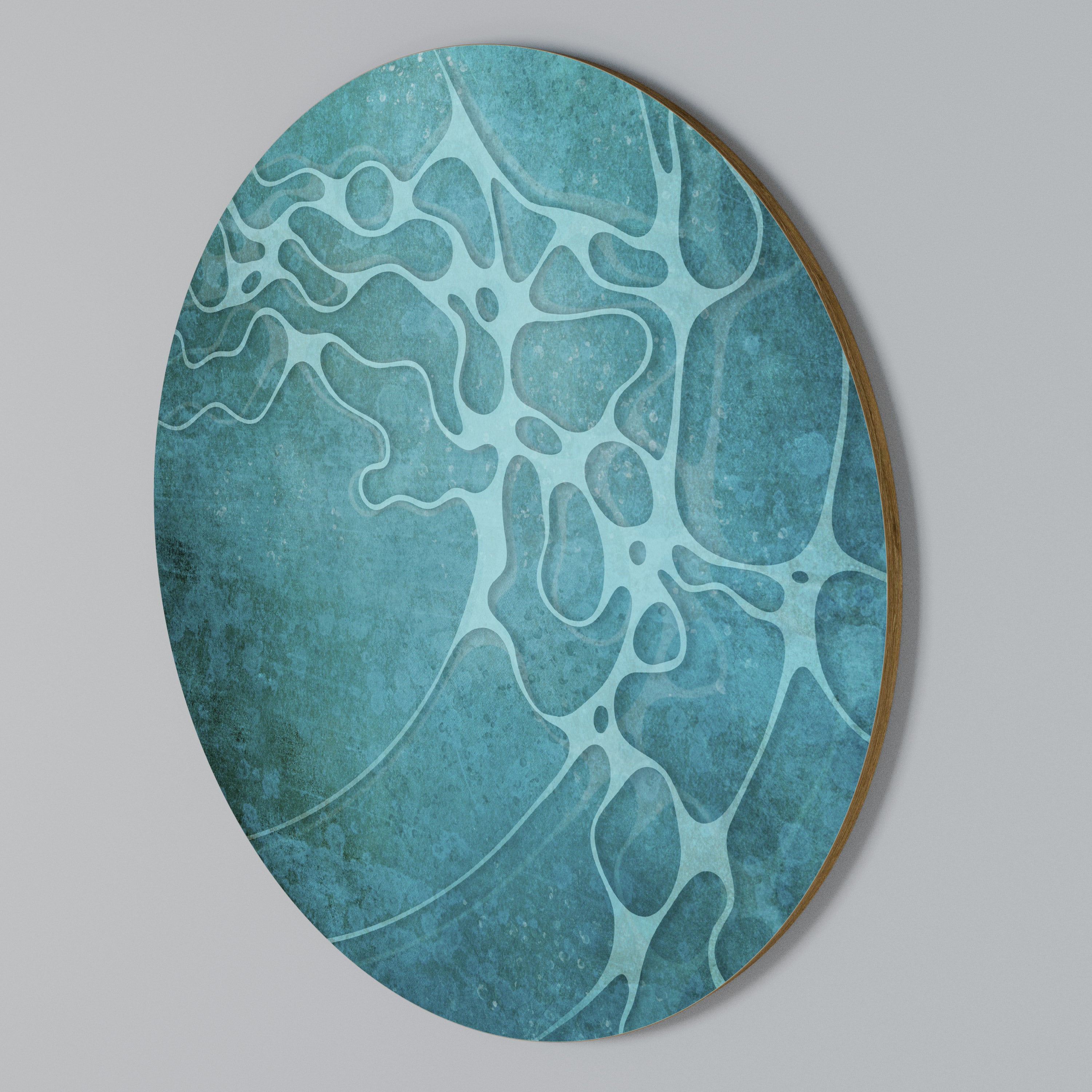 ESOTERIC ARRAY Arte de Parede Redonda