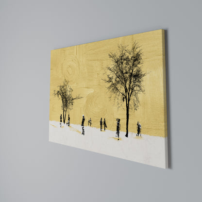 ERASED IN TIME Horizontal Canvas Print