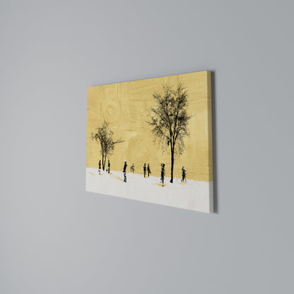 ERASED IN TIME Horizontal Canvas Print