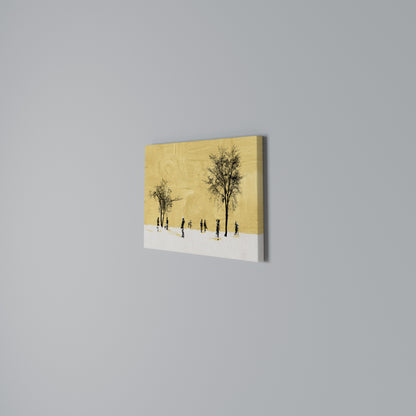 ERASED IN TIME Horizontal Canvas Print