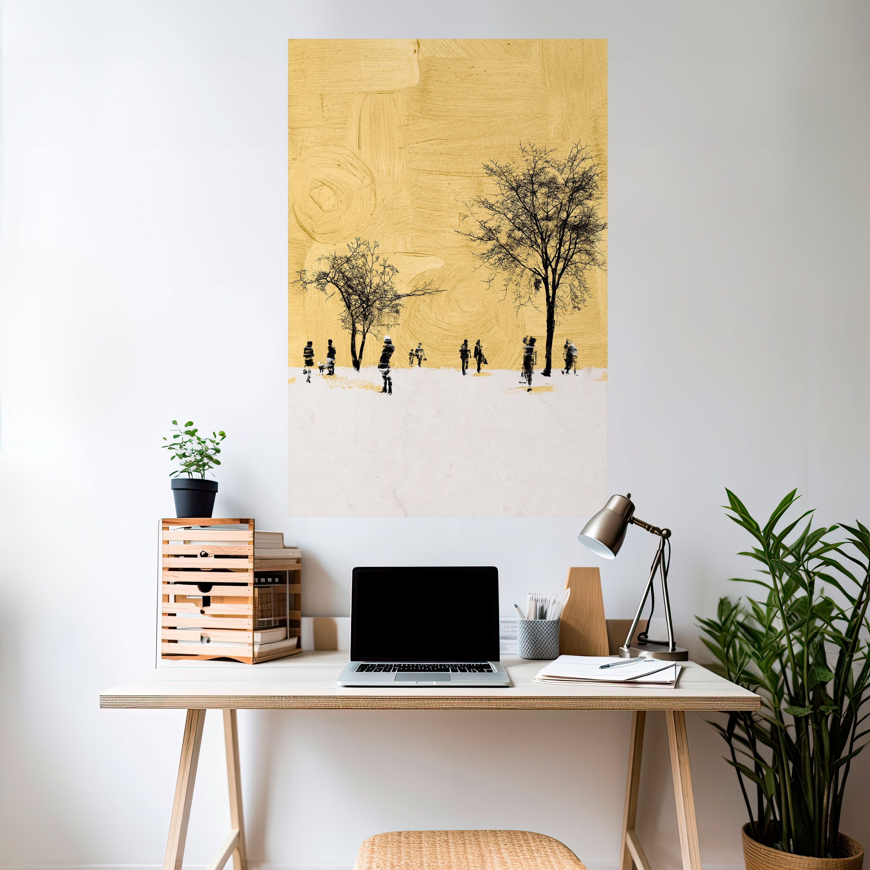 ERASED IN TIME Poster Vertical Autocolante