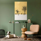 ERASED IN TIME Poster Vertical Autocolante