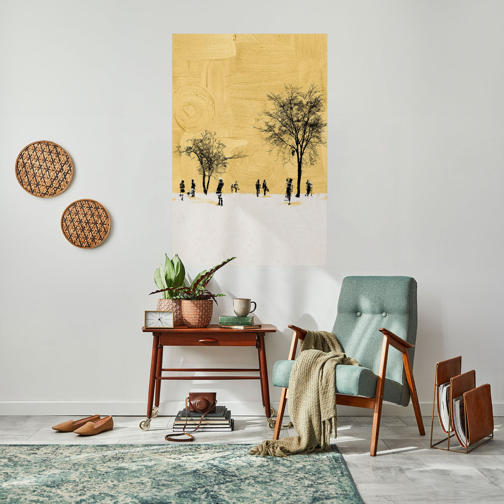 ERASED IN TIME Poster Vertical Autocolante