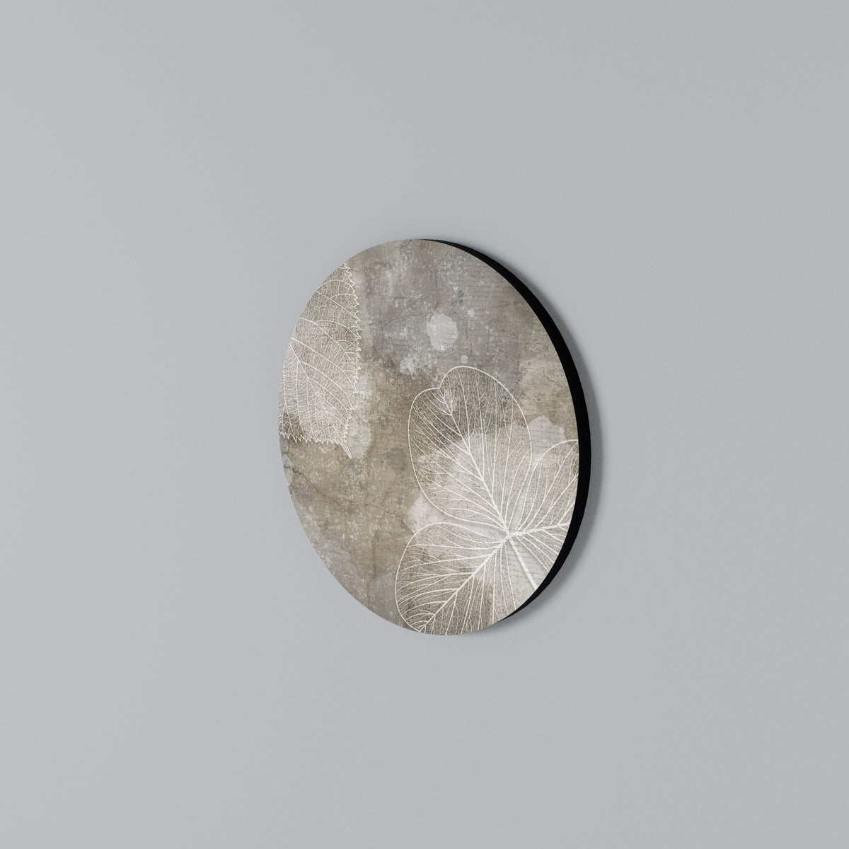 FAIR NERVATION Round Wall Art