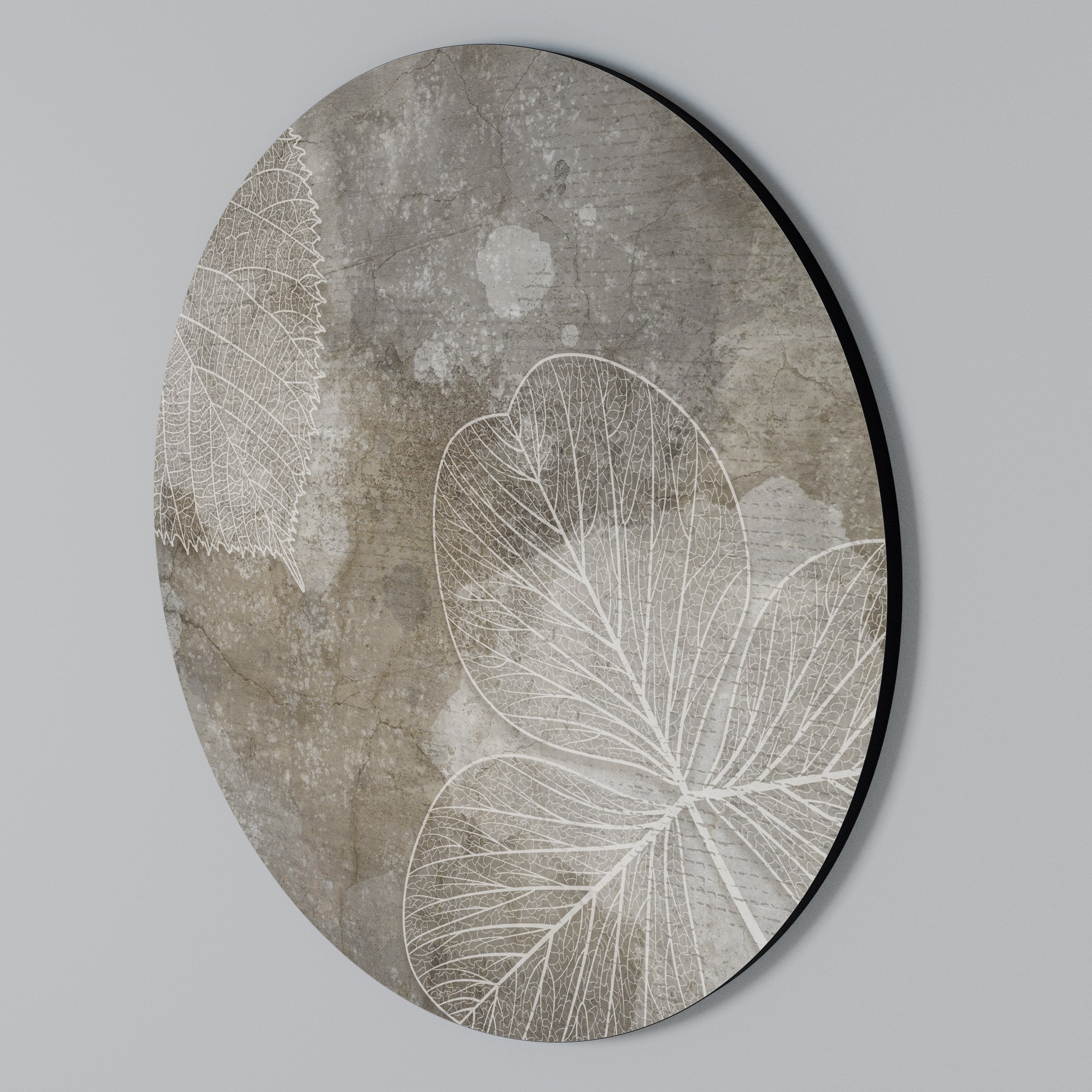 FAIR NERVATION Arte de Parede Redonda