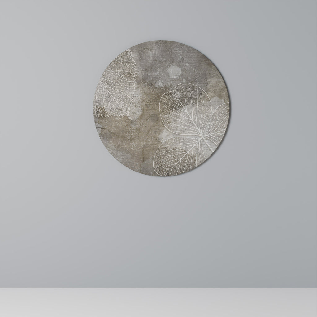 FAIR NERVATION Quadro Redondo Decorativo