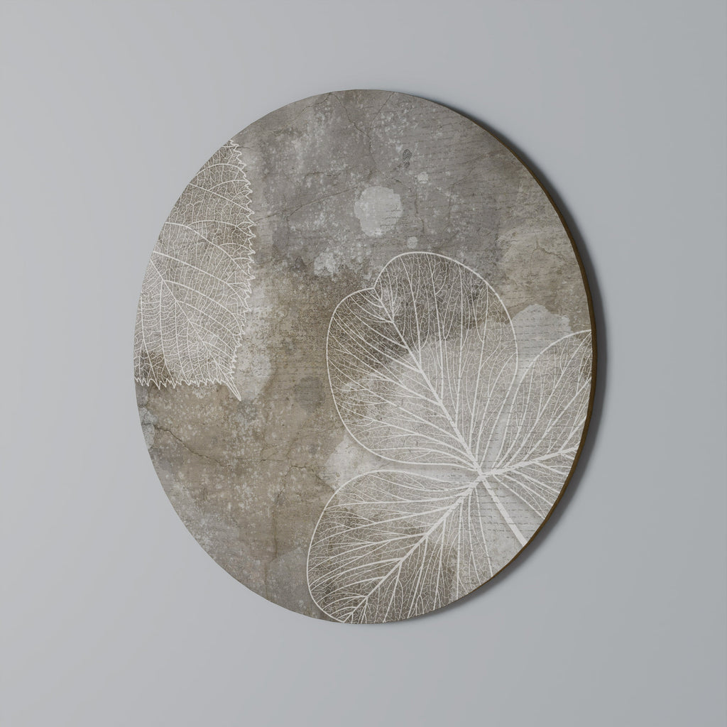 FAIR NERVATION Quadro Redondo Decorativo