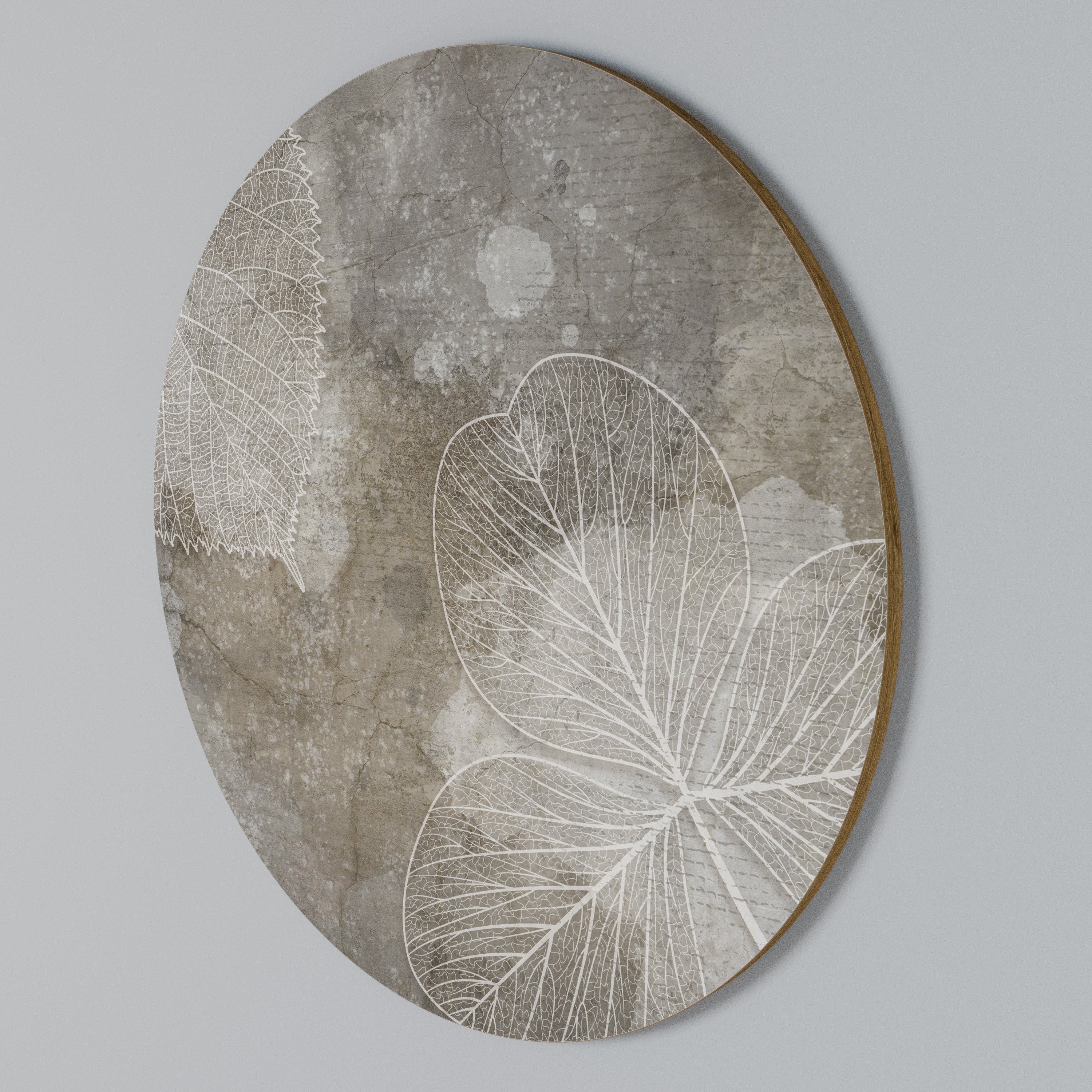 FAIR NERVATION Arte de Parede Redonda