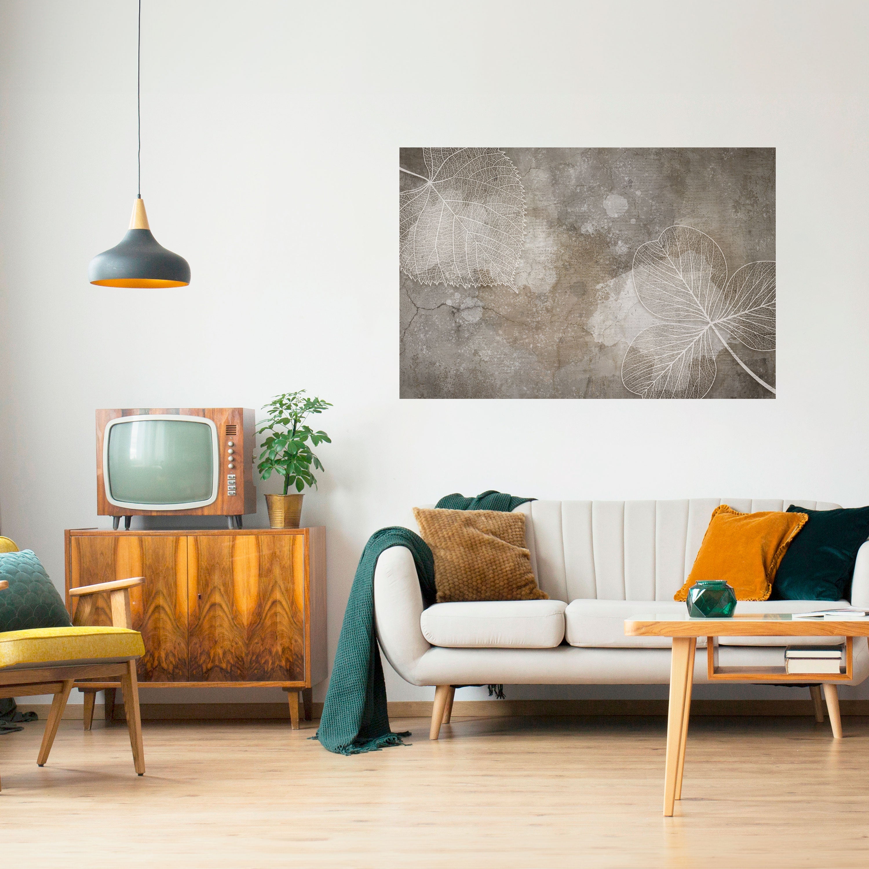 FAIR NERVATION Peel and Stick Horizontal Poster