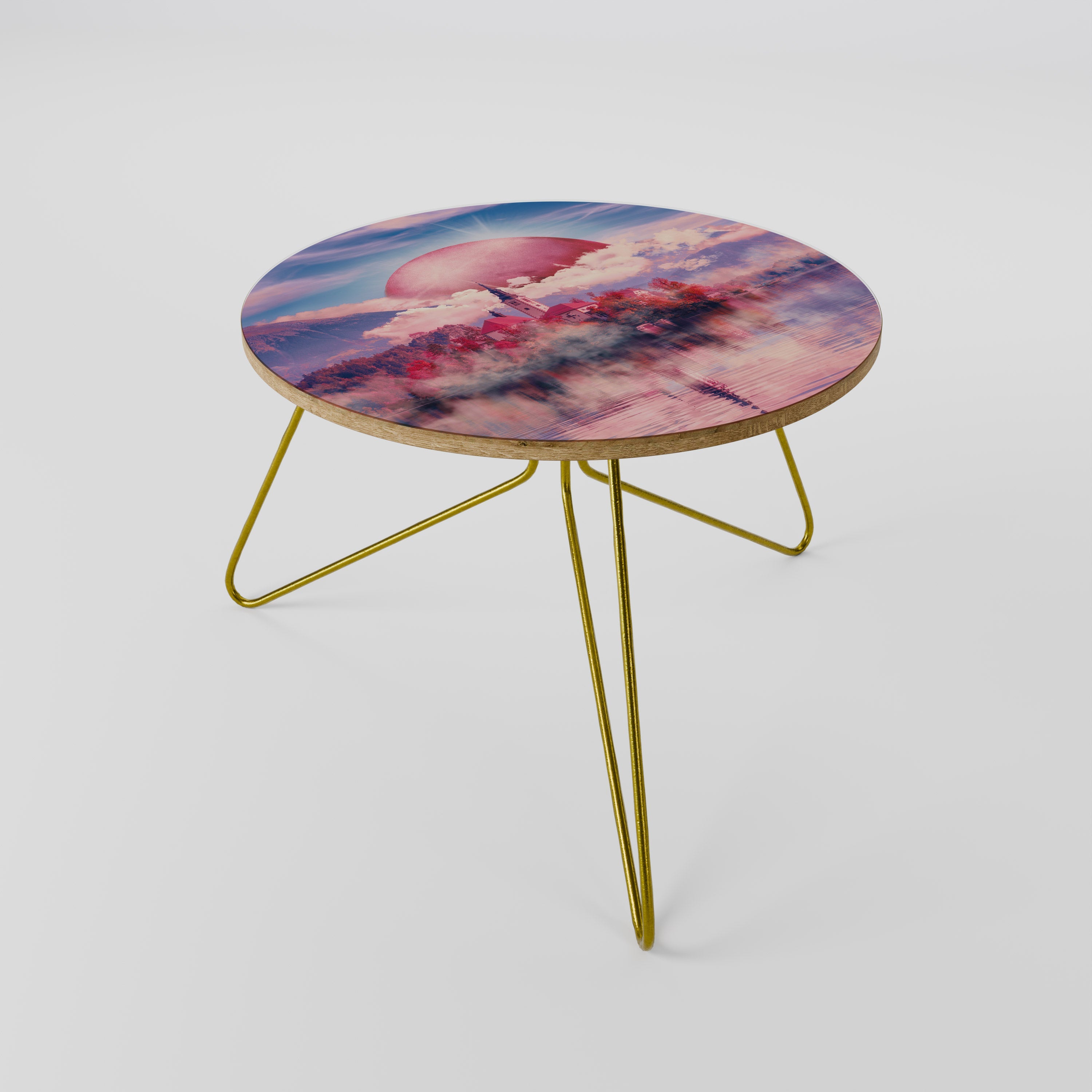 MARS OVER THE BLED LAKE Mesa de Centro 60