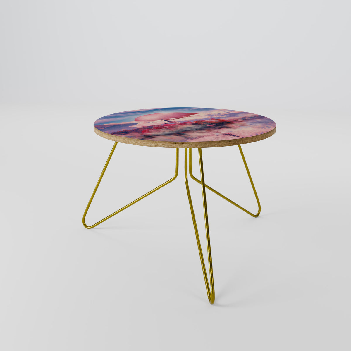 MARS OVER THE BLED LAKE Coffee Table